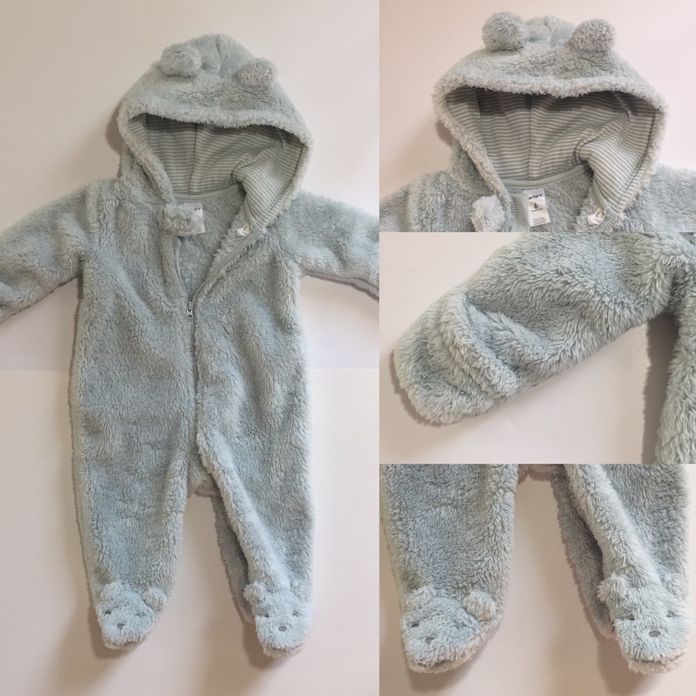 Carters footed pajamas